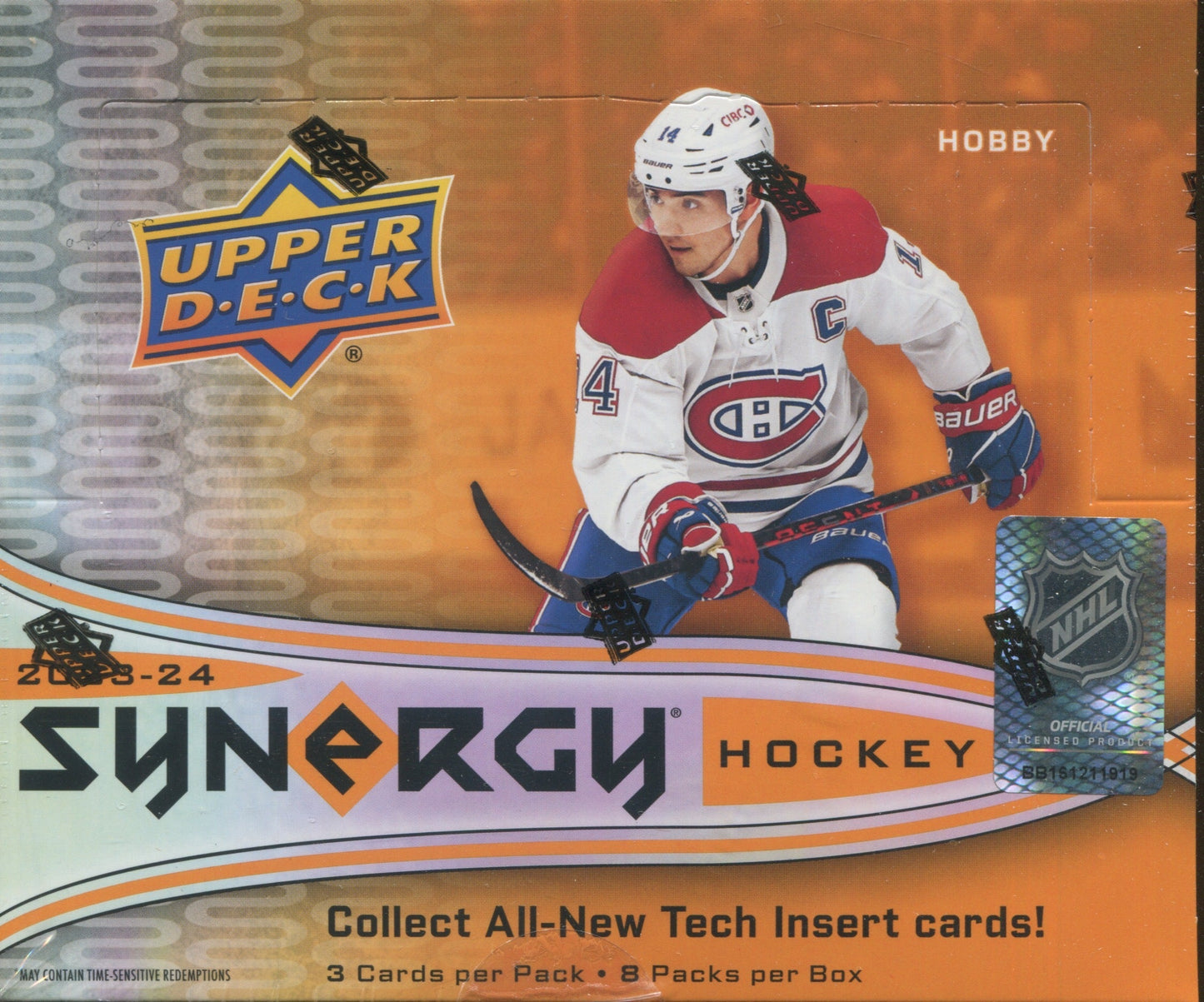 2023-24 Upper Deck Synergy Hobby Hockey, 16 Box Case