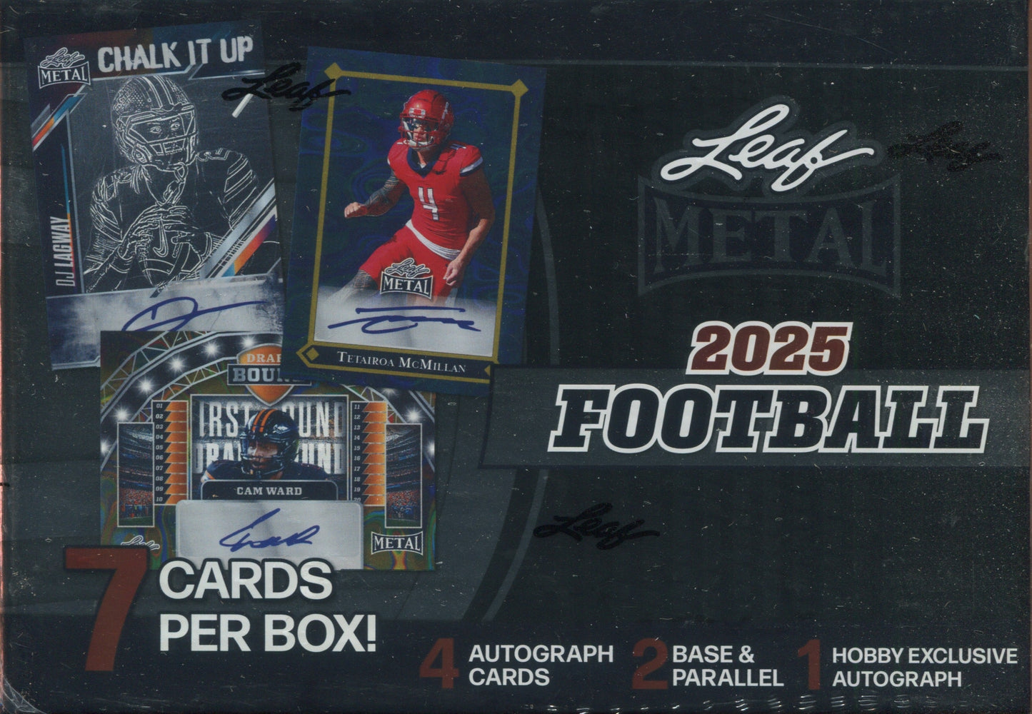 2025 Leaf Metal Football Hobby, Box