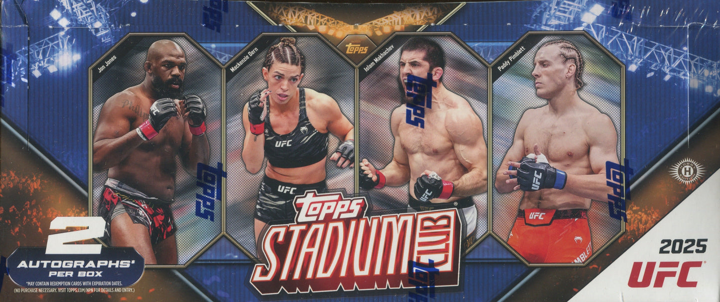 2025 Topps UFC Stadium Club Hobby, Box