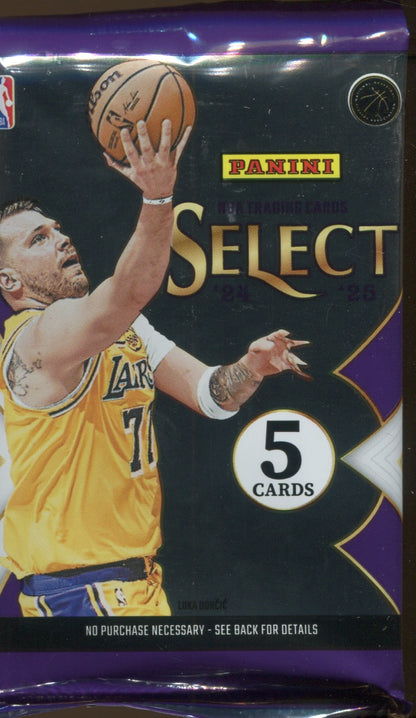 2024-25 Panini Select Basketball Hobby, Pack