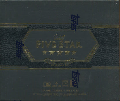 2025 Topps Five Star Baseball Hobby, Box