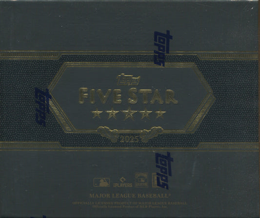 2025 Topps Five Star Baseball Hobby, Box