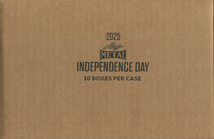 2025 Leaf Metal Independence Day Multi-Sport Hobby, 10 Box Case