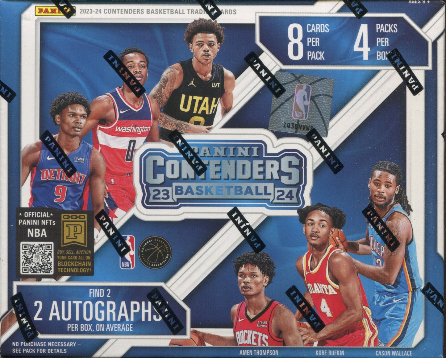 2023-24 Panini Contenders Basketball Hobby, Box