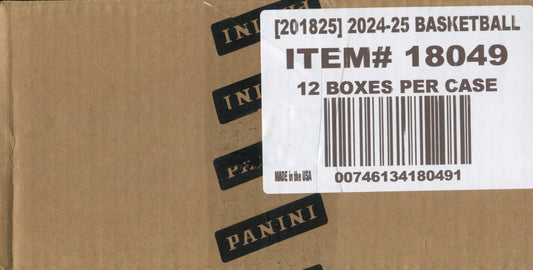 2024-25 Panini Select Basketball Hobby, 12 Box Case