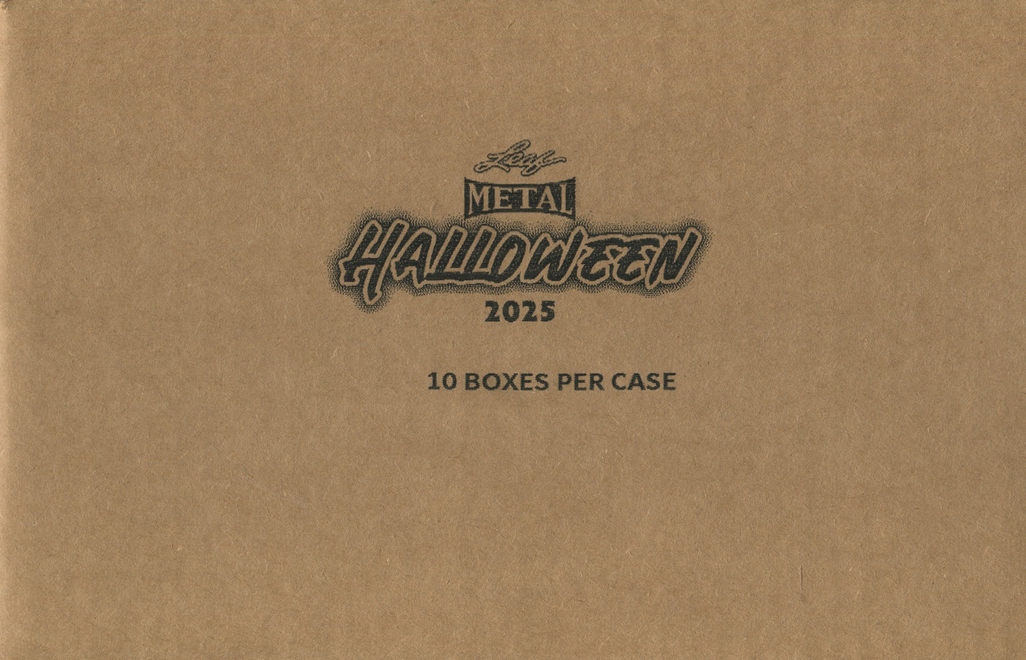 2025 Leaf Metal Halloween Hobby, 10 Box Case