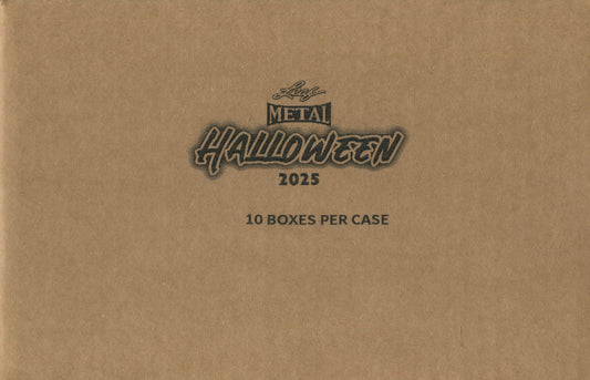 2025 Leaf Metal Halloween Hobby, 10 Box Case