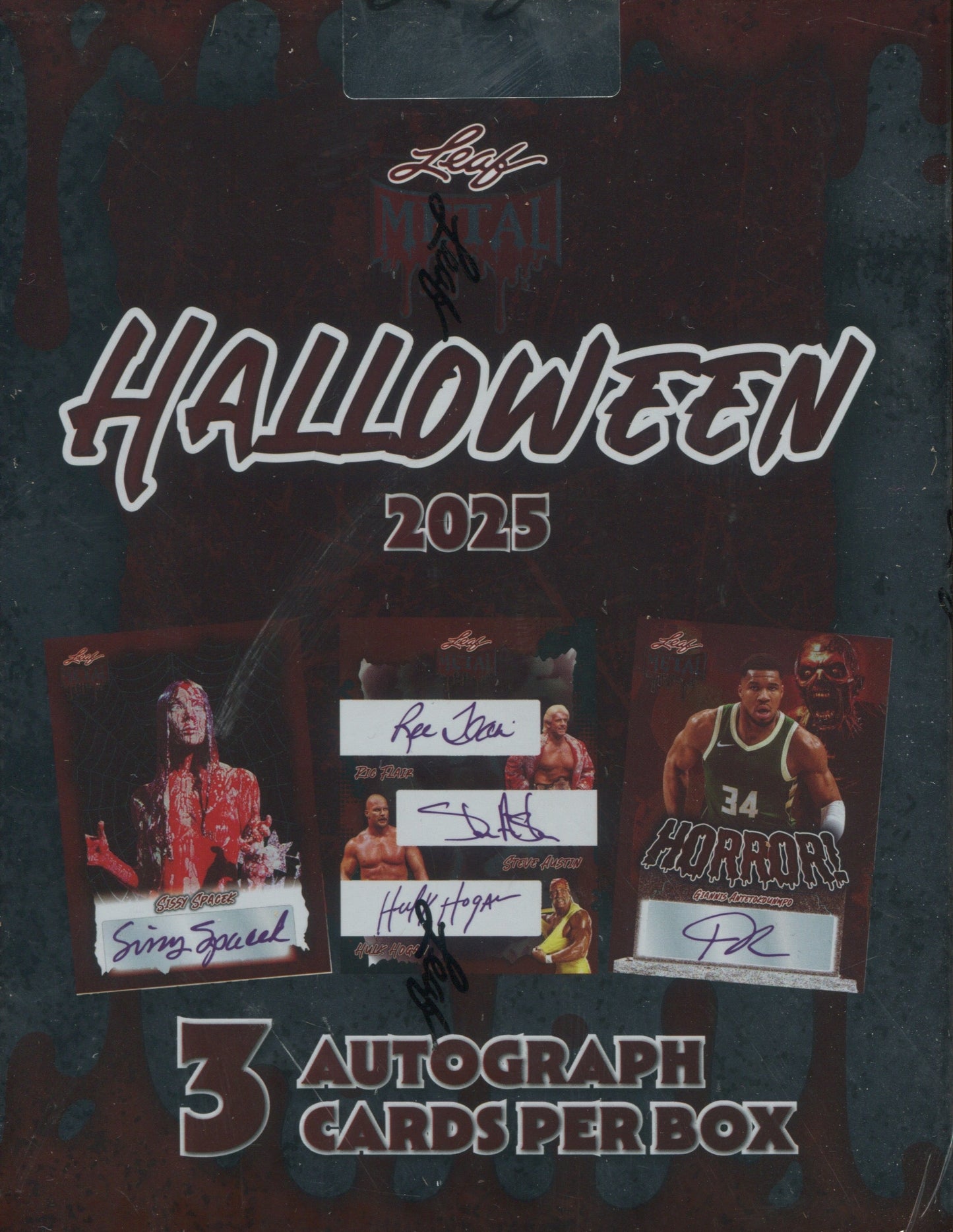 2025 Leaf Metal Halloween Hobby, 10 Box Case