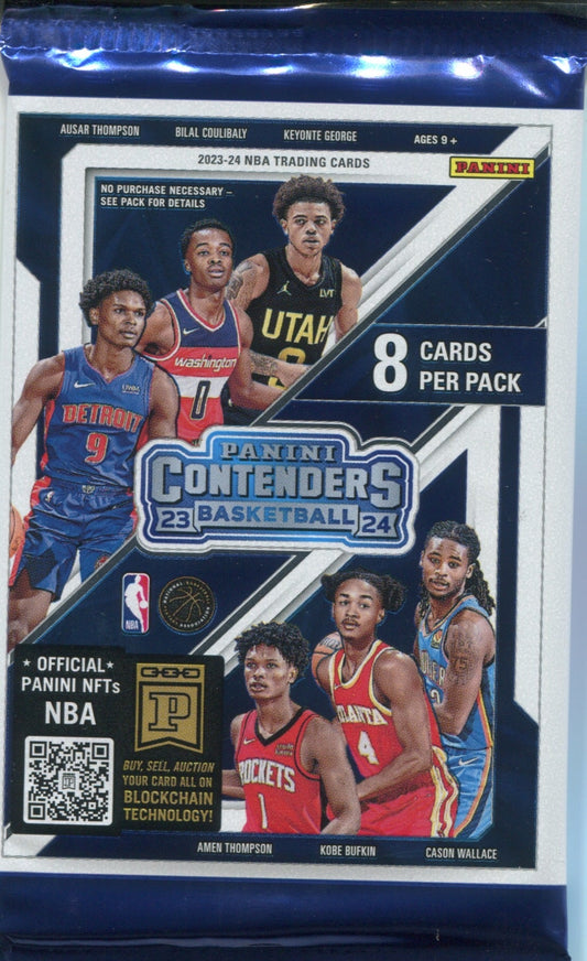 2023-24 Panini Contenders Basketball Hobby, Pack