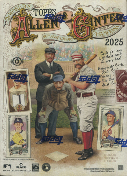 2025 Topps Allen & Ginter Baseball Hobby, Box