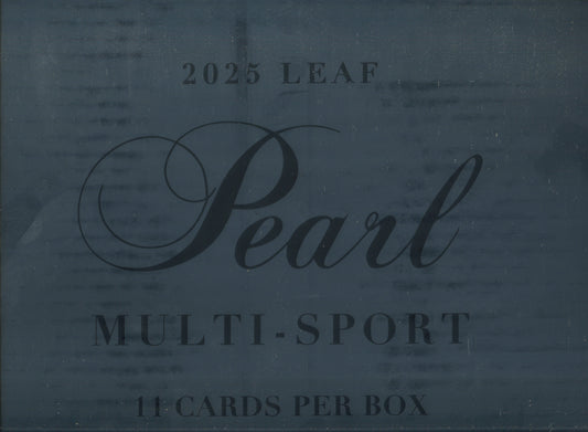2025 Leaf Metal Pearl Multi-Sport Hobby, Box