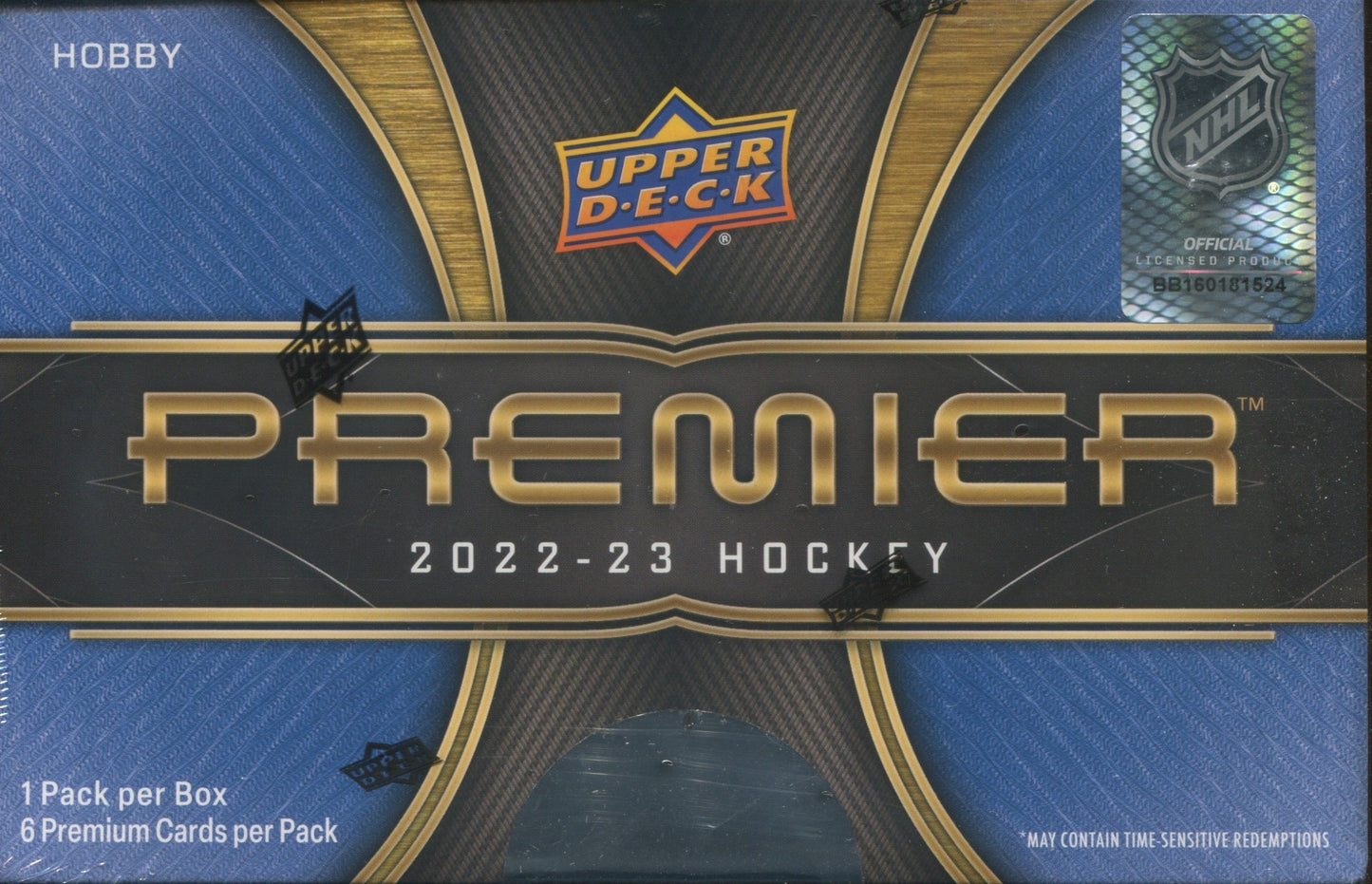 2022-23 Upper Deck Premier Hockey Hobby, Box