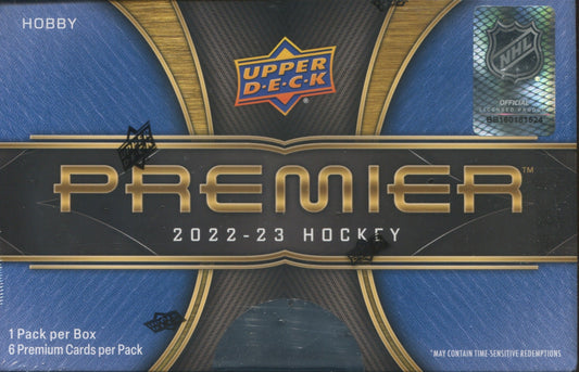 2022-23 Upper Deck Premier Hockey Hobby, Box