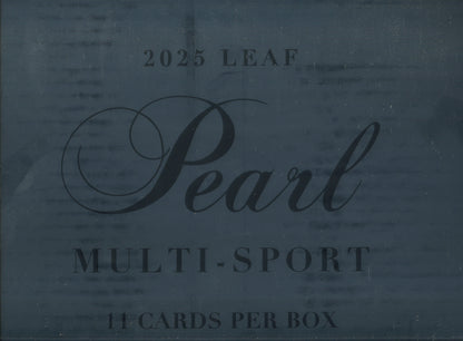 2025 Leaf Metal Pearl Multi-Sport Hobby, 2 Box Case