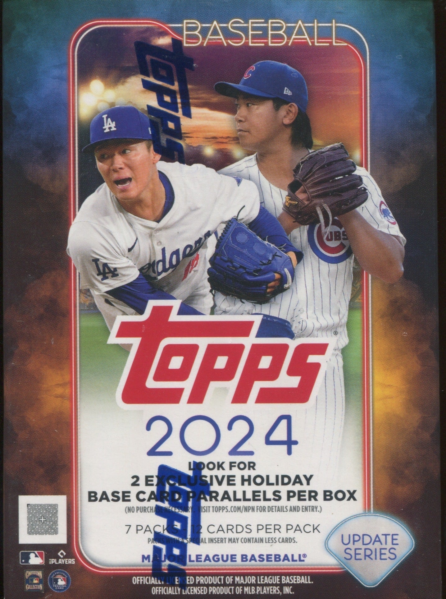 2024 Topps Update Series Baseball Blaster, 40 Box Case
