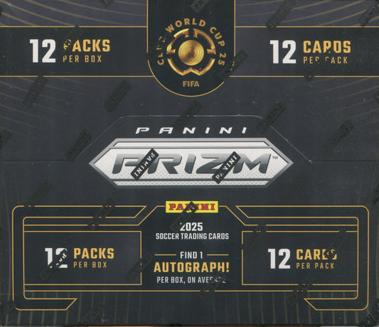 2025 Panini Prizm FIFA Club World Cup Soccer Hobby, Box