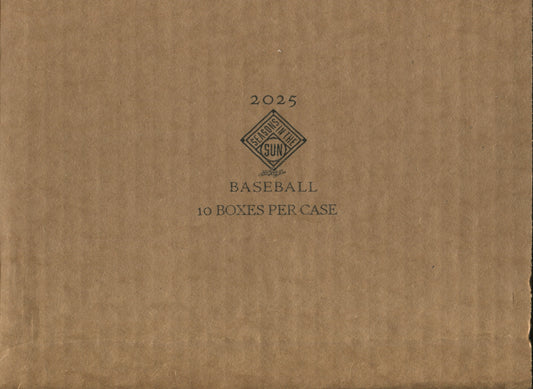 2025 Leaf Seasons In The Sun Baseball Hobby, 10 Box Case