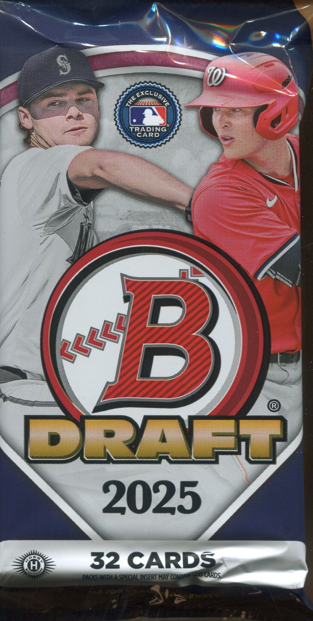 2025 Bowman Draft Baseball Hobby, Pack