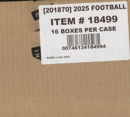 2025 Panini Certified Football Hobby, 16 Box Case