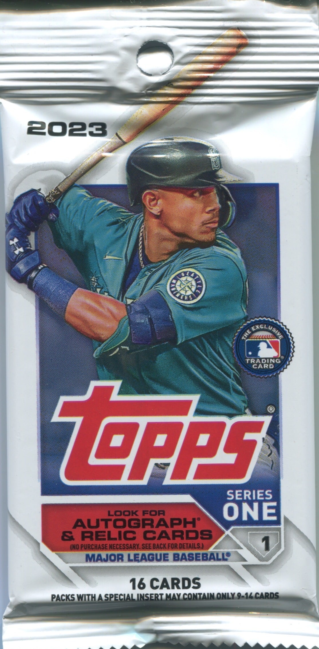 2023 Topps Series 1 Baseball Retail, Pack (Hanging)