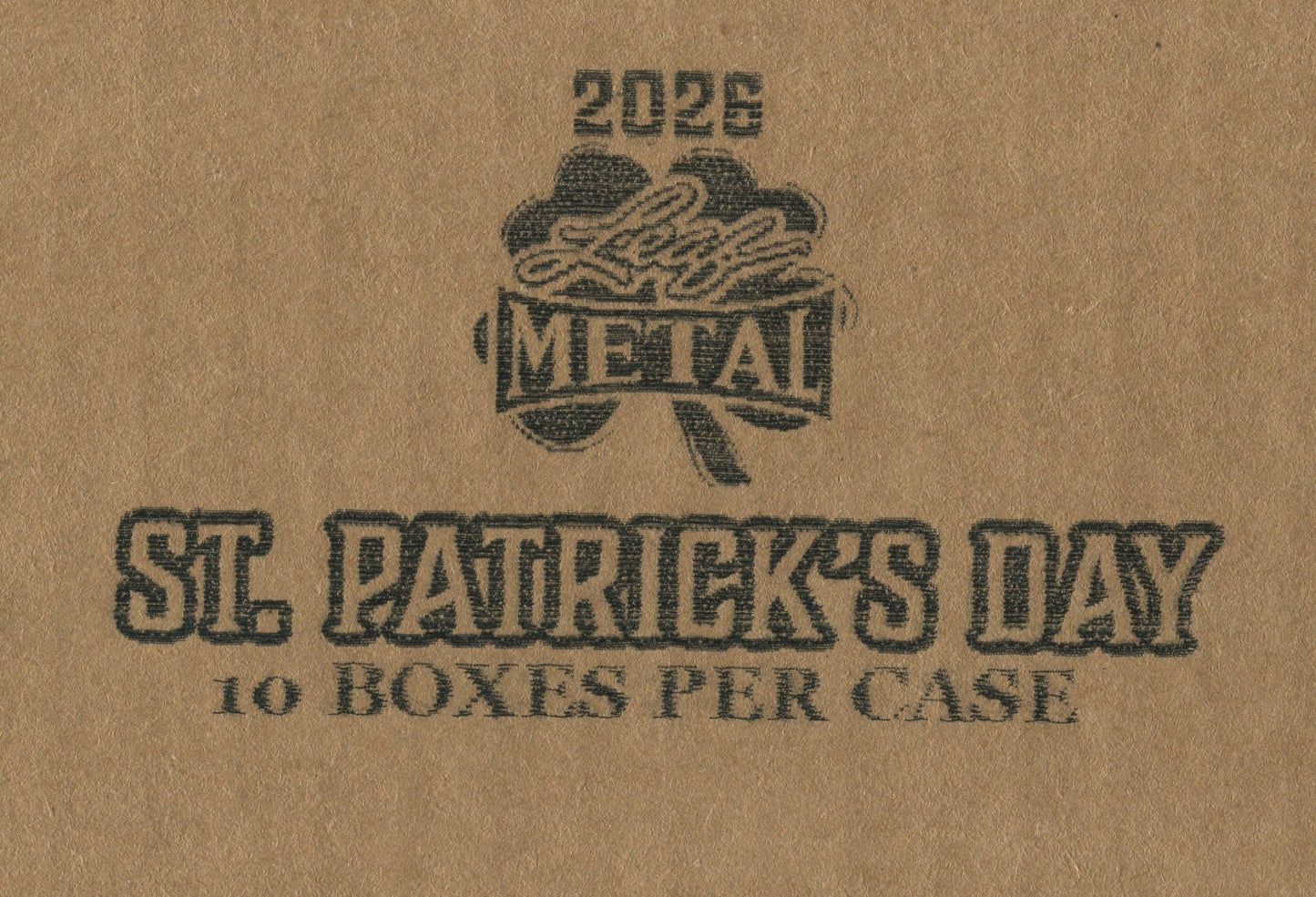 2026 Leaf St. Patrick's Day Multi-Sport Hobby, 10 Box Case