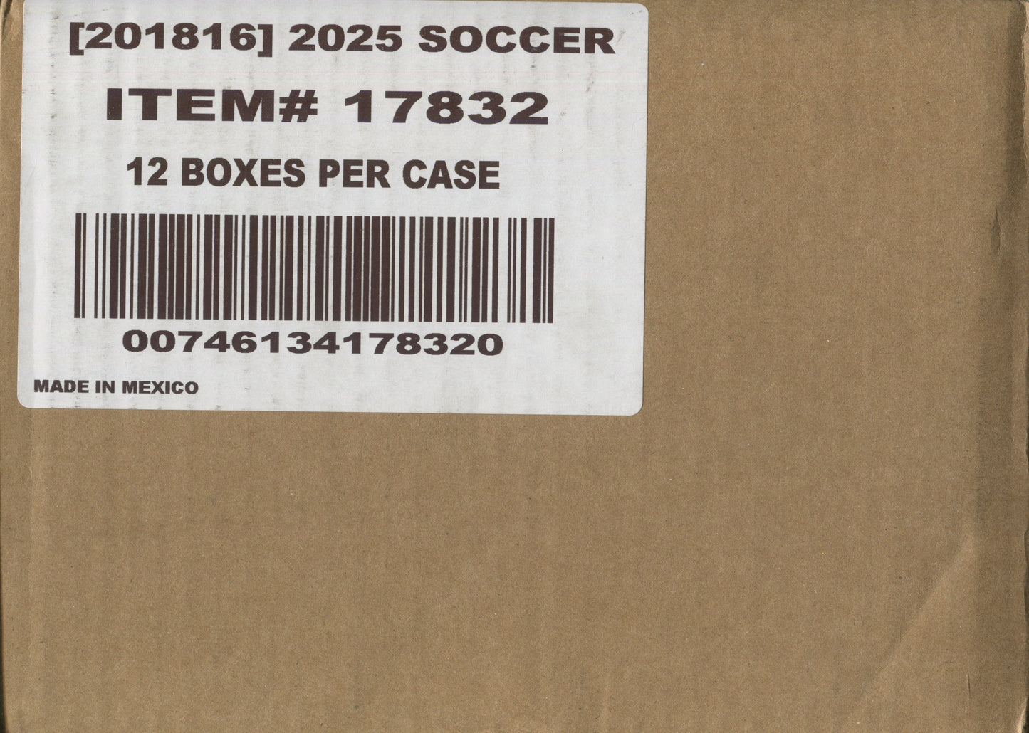 *LAST CASE* 2025 Panini Absolute K League Soccer Hobby, 12 Box Case