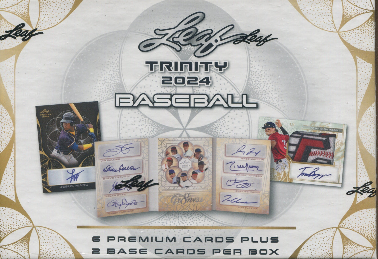 2024 Leaf Trinity Baseball Hobby, Box