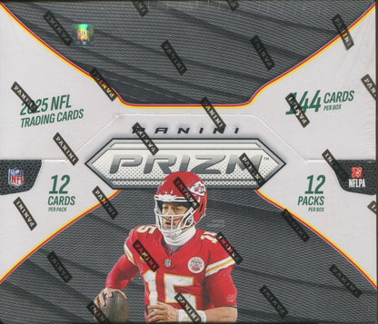 2025 Panini Prizm Football Hobby, 12 Box Case