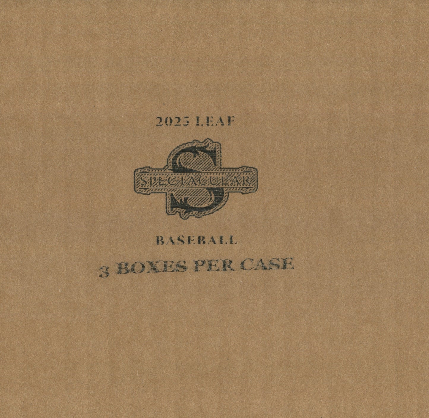 2025 Leaf Spectacular Baseball Hobby, 3 Box Case
