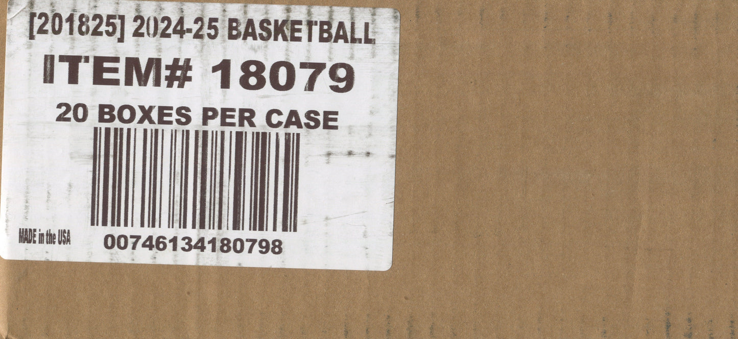 2024-25 Panini Select Basketball Hobby, 20 Blaster Box Case (Green & Red Mojo)