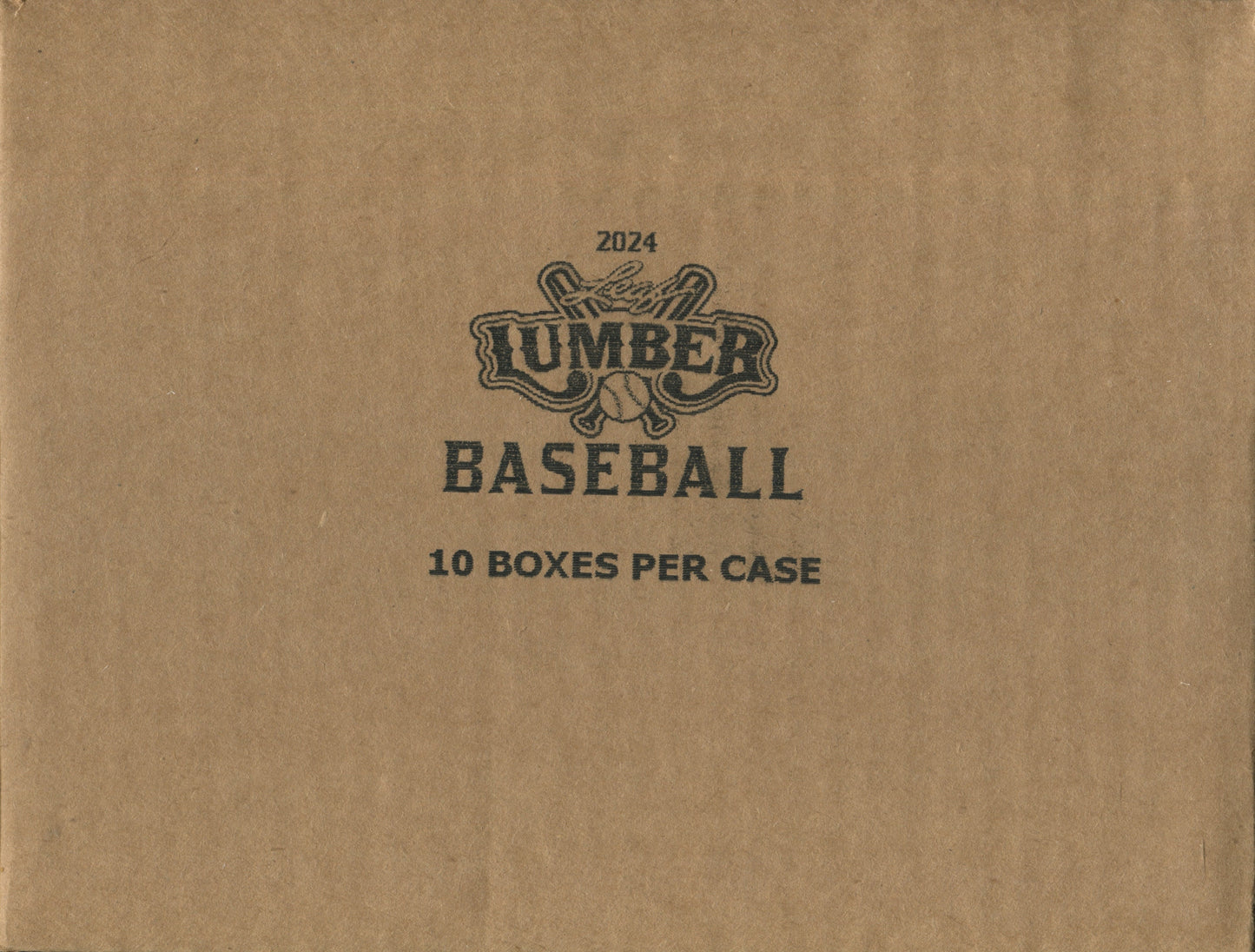 2024 Leaf Lumber Baseball Hobby, 10 Box Case