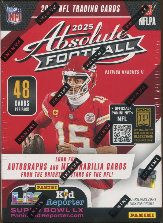 2025 Panini Absolute Football Hobby Blaster, Box