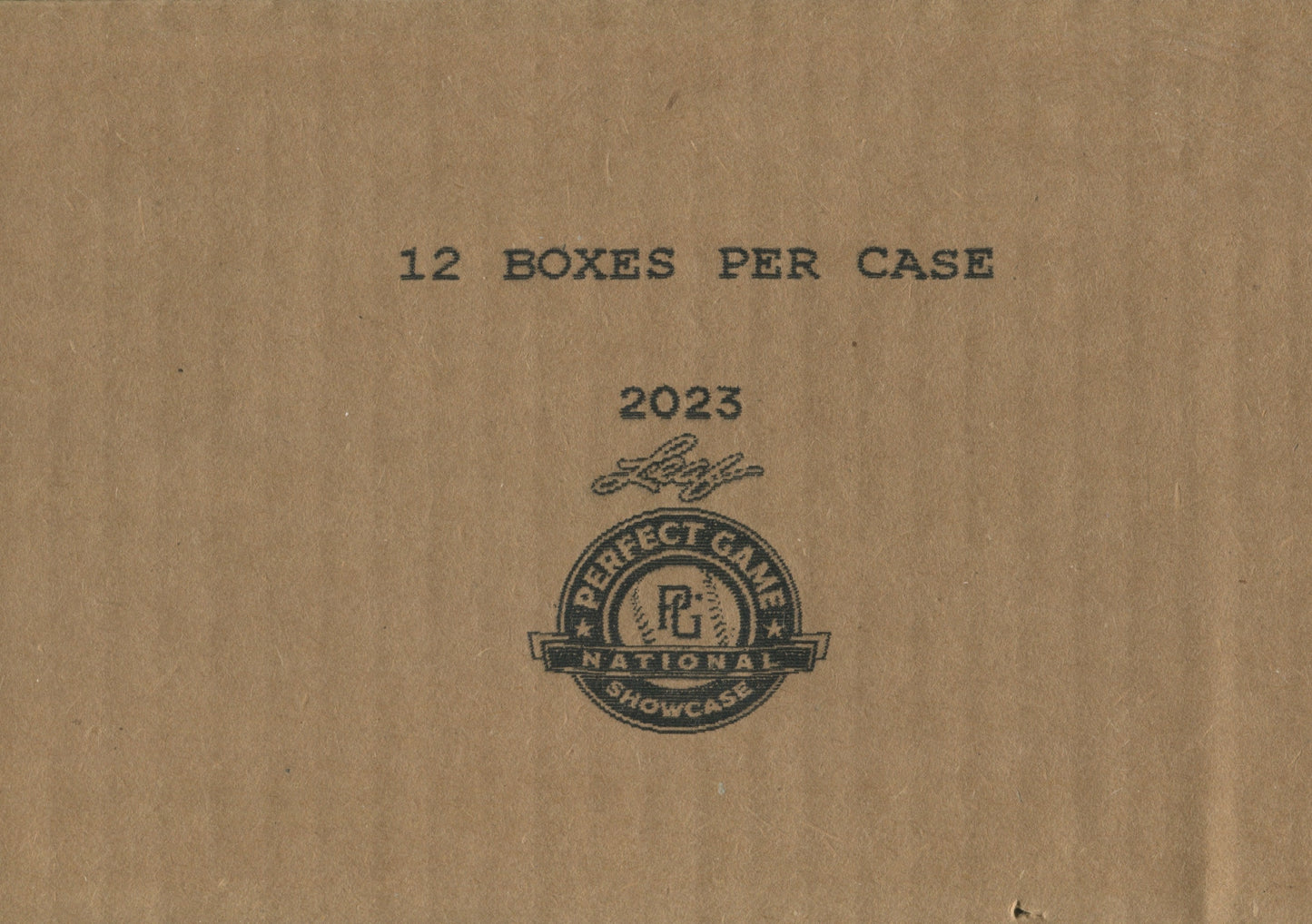 *LAST CASE* 2023 Leaf Perfect Game National Showcase Baseball Hobby, 12 Box Case