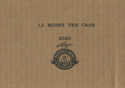 *LAST CASE* 2023 Leaf Perfect Game National Showcase Baseball Hobby, 12 Box Case