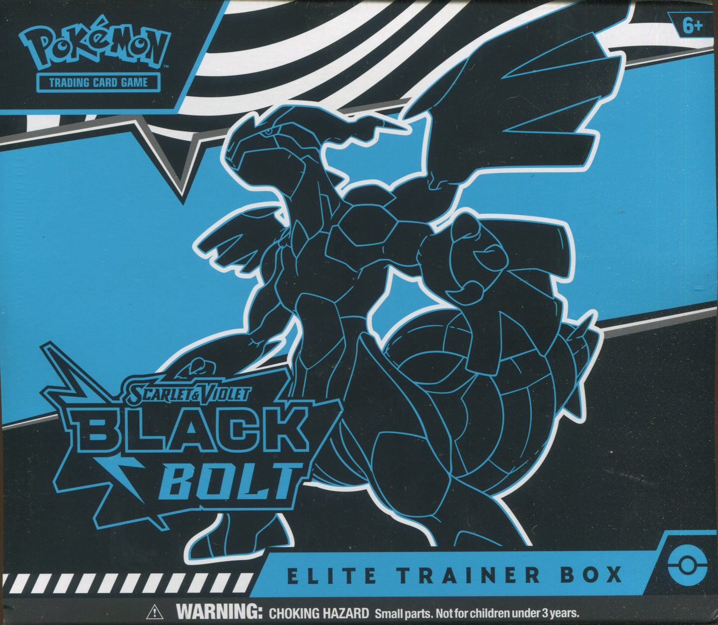 Pokemon Scarlet & Violet Black Bolt, Elite Trainer Box (ETB)