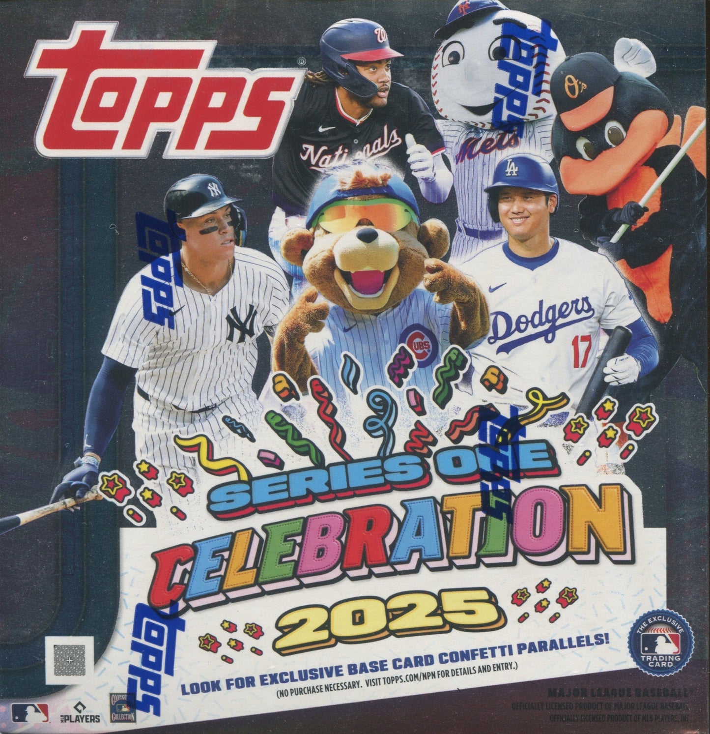 2025 Topps Series 1 Baseball Celebration Fun Mega, Box