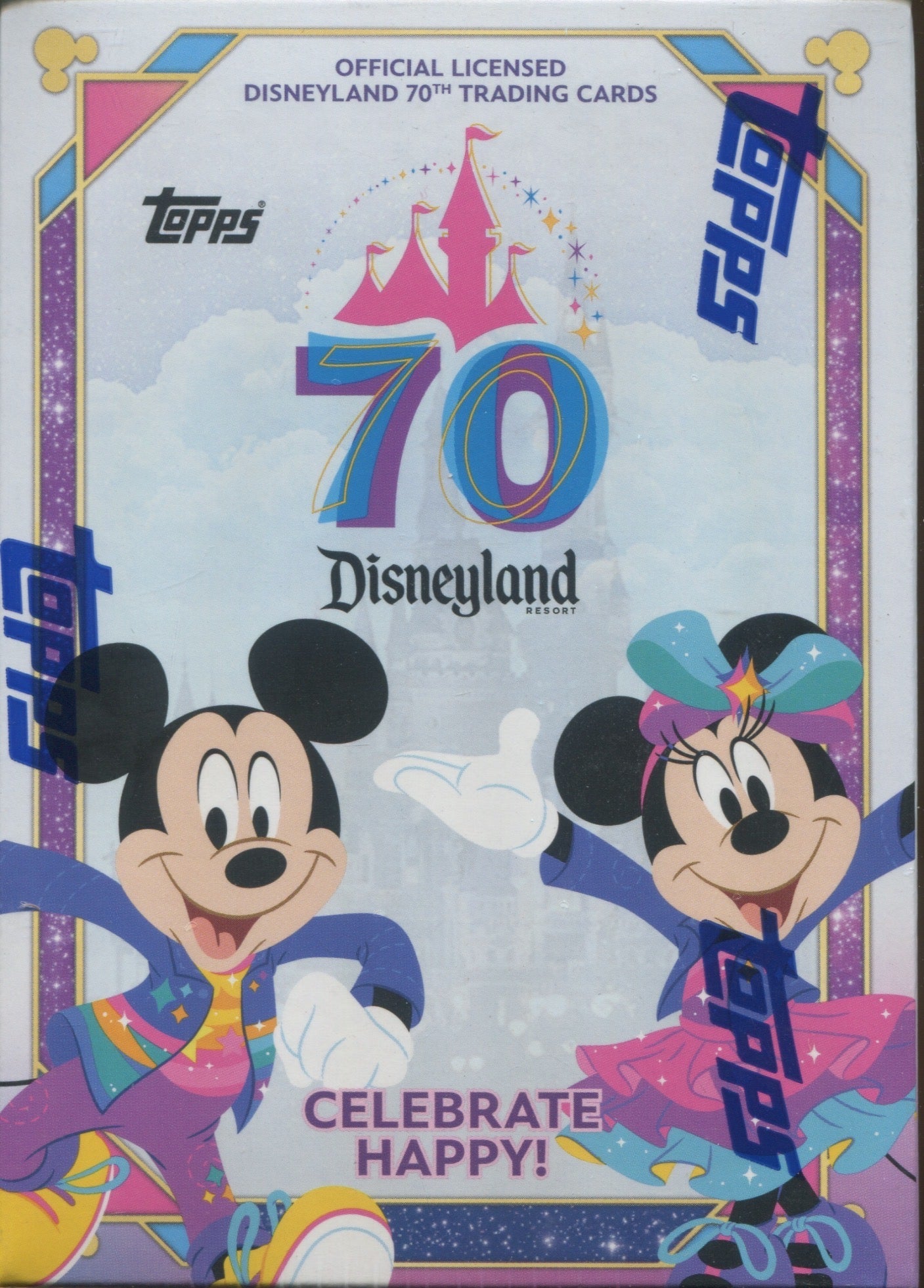 2025 Topps Disneyland 70th Anniversary Blaster, 40 Box Case