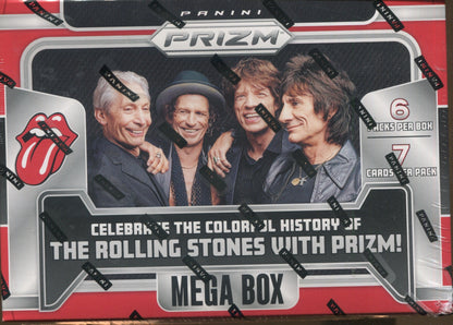 2024 Panini Prizm The Rolling Stones Hobby, Mega Box