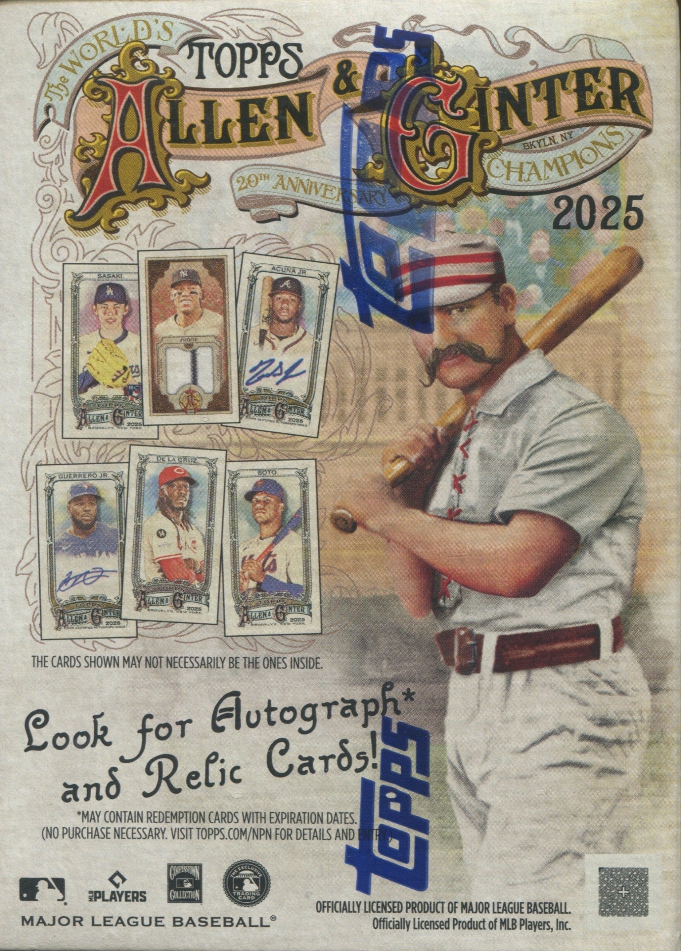 2025 Topps Allen & Ginter Baseball Blaster, Box