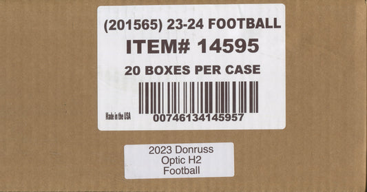 *LAST CASE* 2023 Panini Donruss Optic Football, 20 H2 Box Case