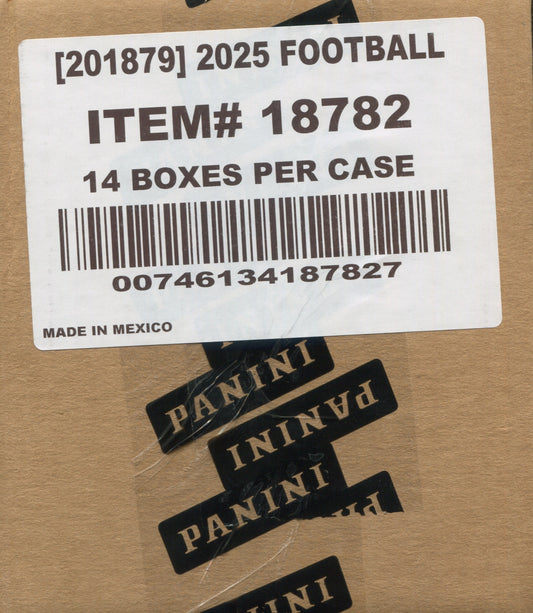 2025 Panini Rookies & Stars Football Hobby, 14 Box Case