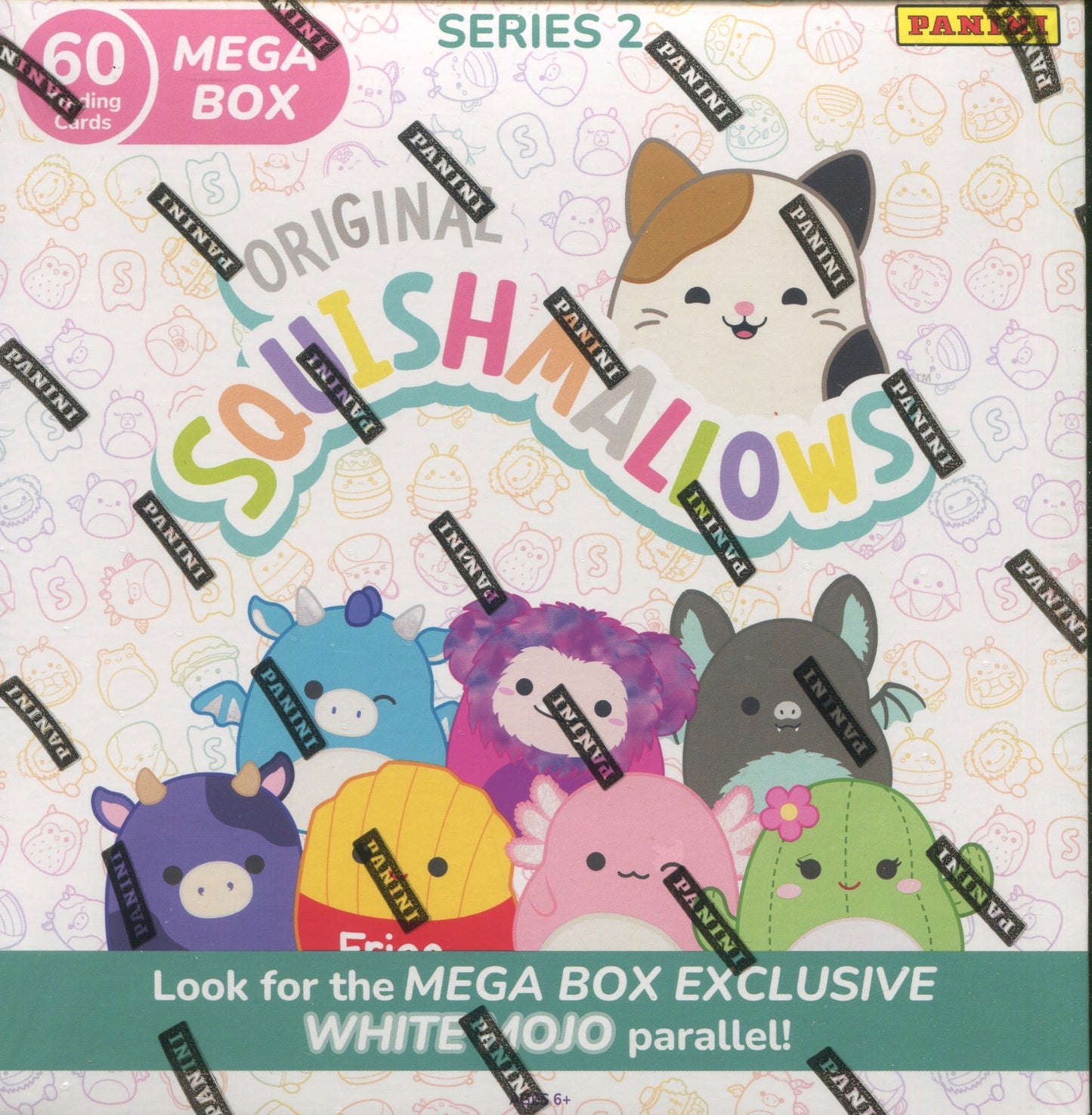 2025 Panini Squishmallows Mega, Box (White Mojo)