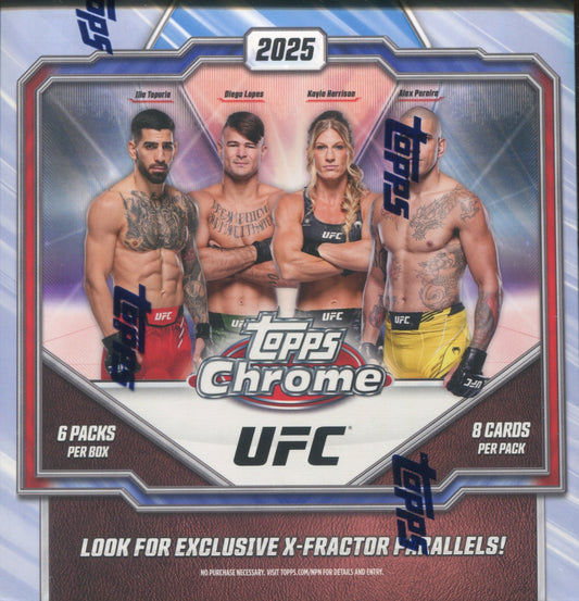 2025 Topps Chrome UFC Mega, Box