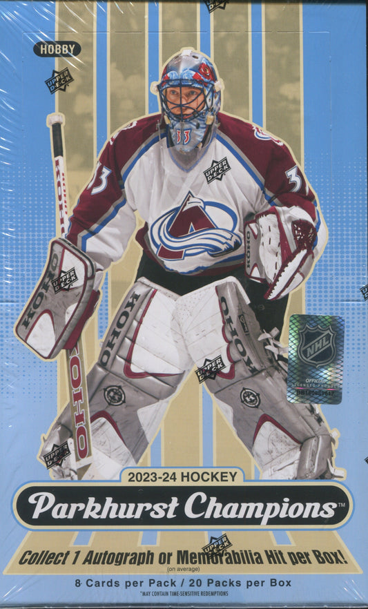 2023-24 Upper Deck Parkhurst Champions Hockey Hobby, Box