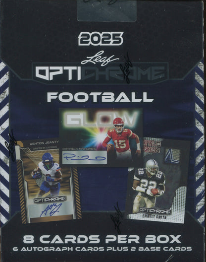 2025 Leaf Optichrome Football Hobby, Box