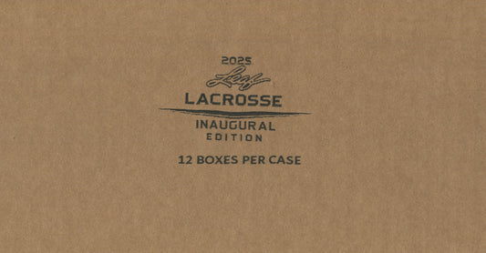 2025 Leaf National Lacrosse League Premier Edition Hobby, 12 Box Case