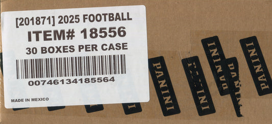 2025 Panini Donruss Football Winter Holiday, 30 Tin Case
