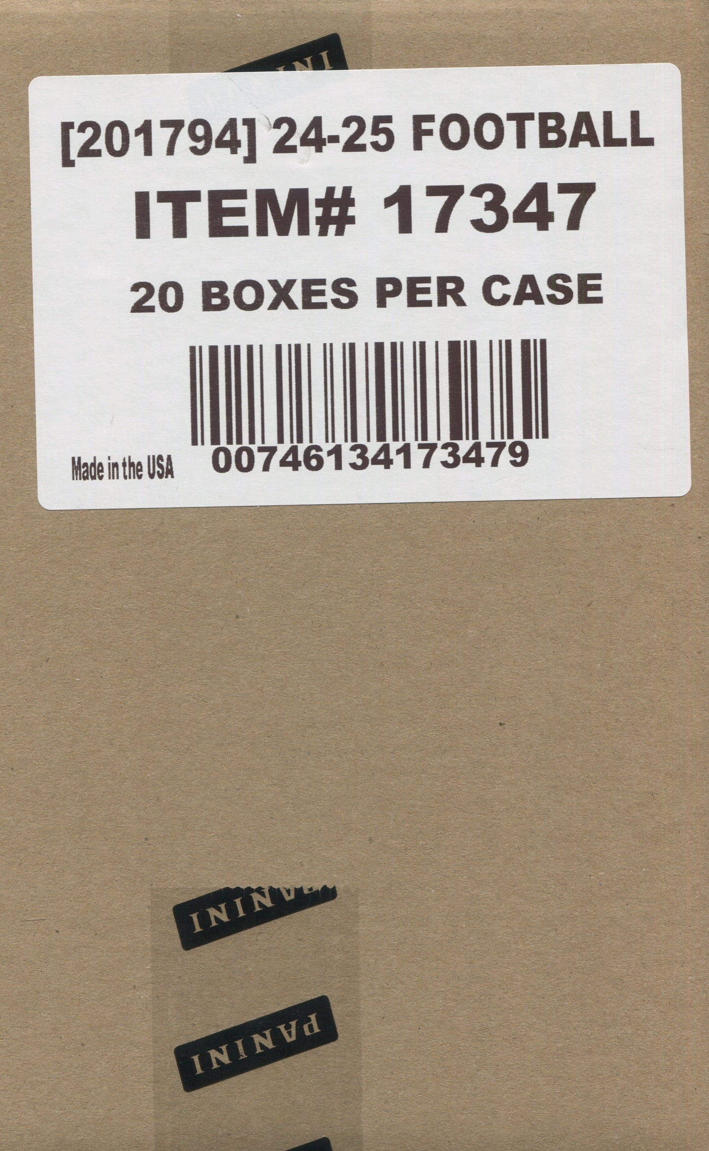 2024 Panini Select Football H2, 20 Box Case