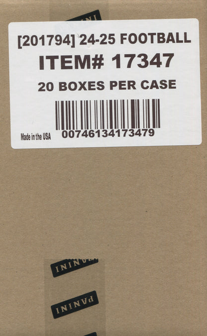 2024 Panini Select Football H2, 20 Box Case