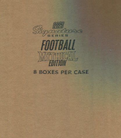 * Last Case * 2025 Leaf Eclectic Football Mythical, 8 Box Case